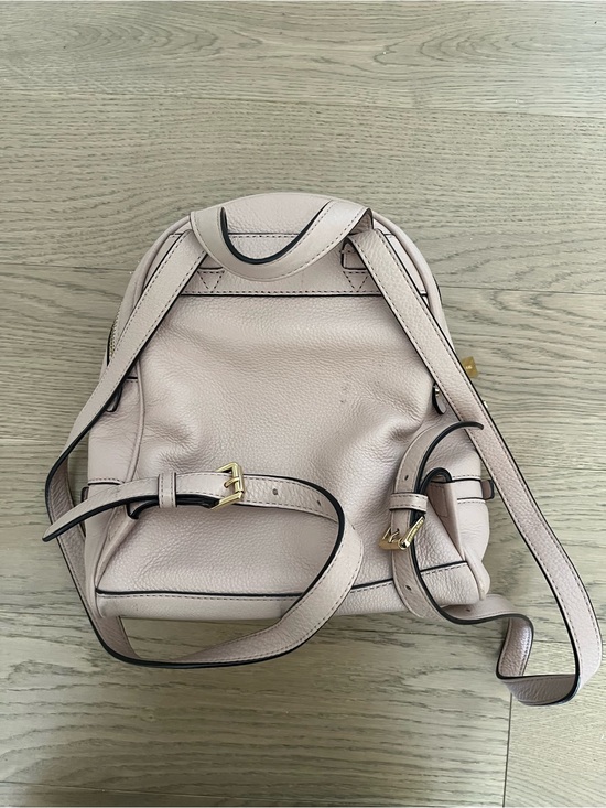 Michael Kors Blush Pink Pebbled Leather Mini Backpack main image 5